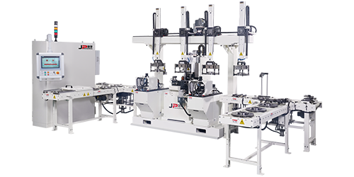全自動制動盤平衡機五工位流水線